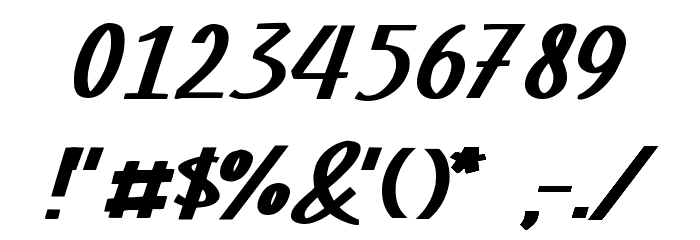 Hummer Miller Demo Font OTHER CHARS