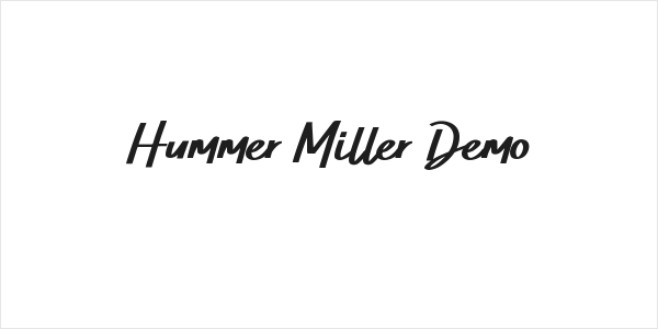 Hummer Miller Demo Logo
