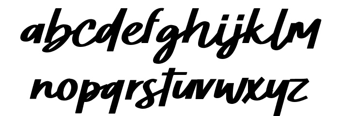 Hummer Miller Demo Font LOWERCASE