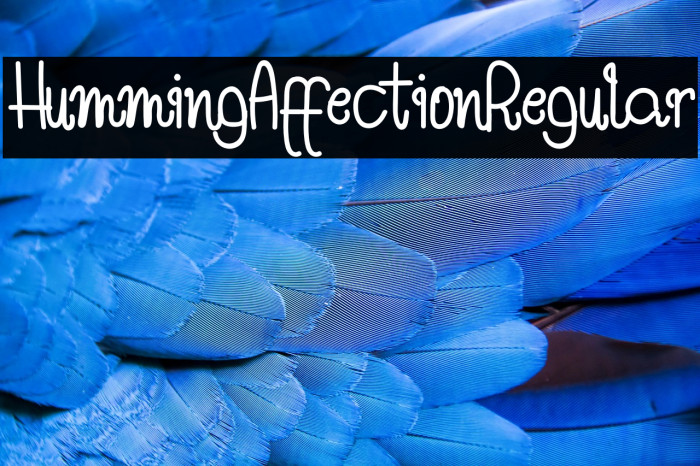 HummingAffectionRegular Example 2