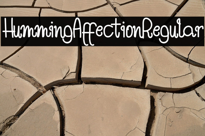 HummingAffectionRegular Example 3
