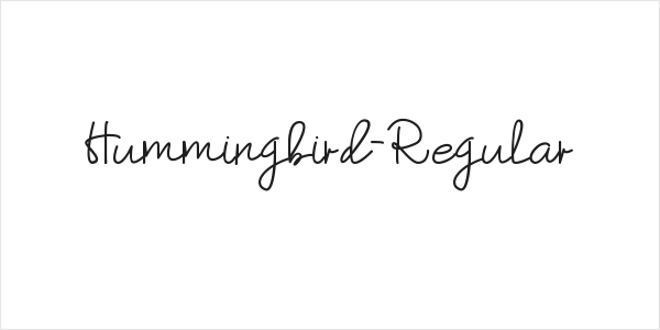Hummingbird-Regular Logo