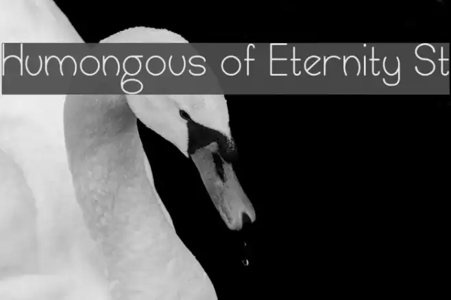 Humongous of Eternity St Font examples