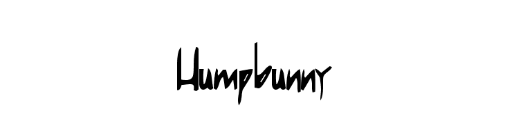 Humpbunny Font