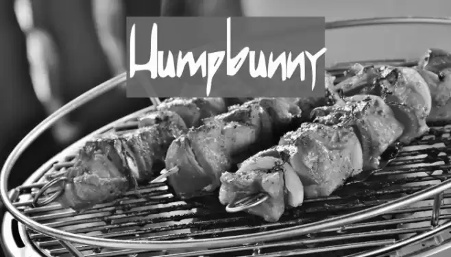 Humpbunny Font examples