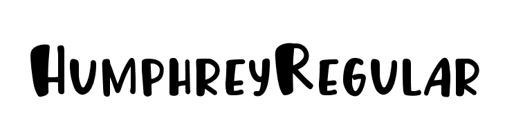 Humphrey Regular  font caratteri gratis