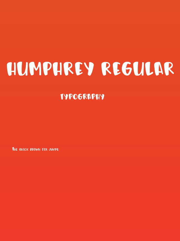 Humphrey Regular Poster