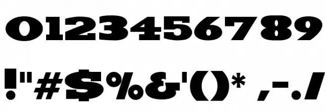 Hundo Font OTHER CHARS