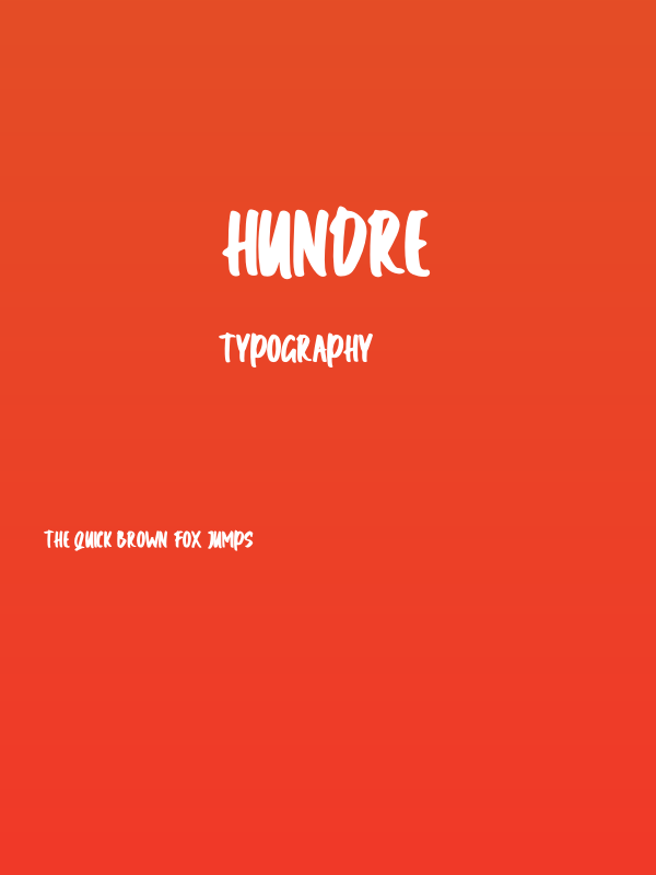 Hundre Poster