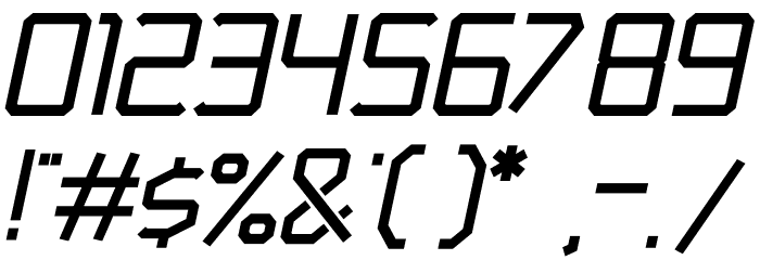 Hundred Wars Bold Italic Font OTHER CHARS