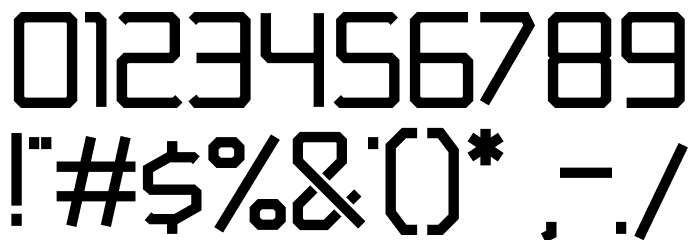 Hundred Wars Bold Font OTHER CHARS
