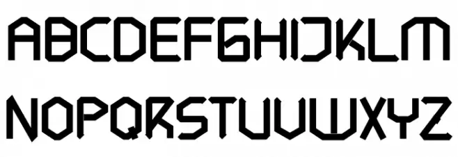 Hundred Wars Extrabold Schriftart Groß