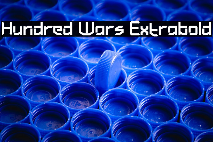 Hundred Wars Extrabold Example 3