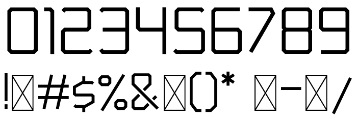 Hundred Wars Font OTHER CHARS