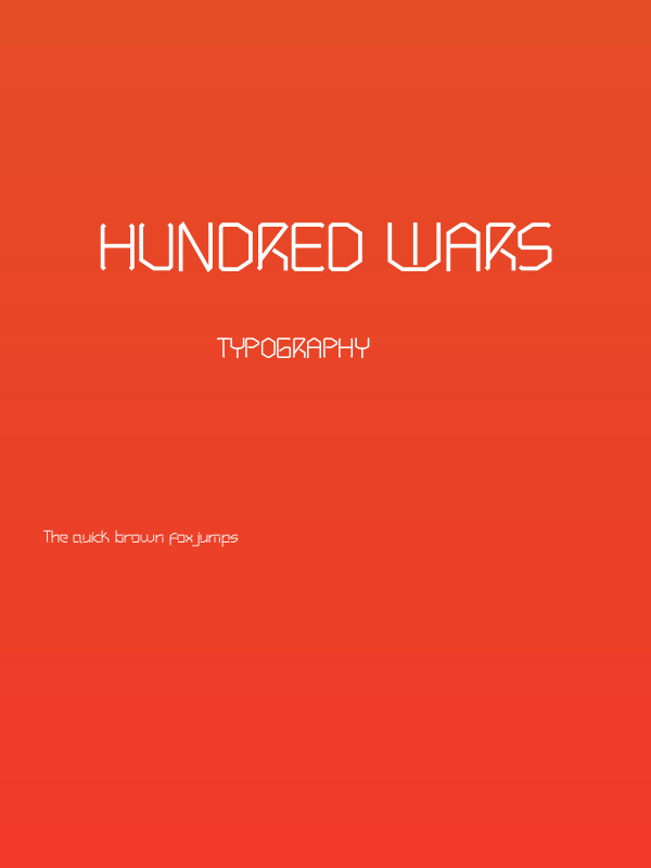 Hundred Wars Poster