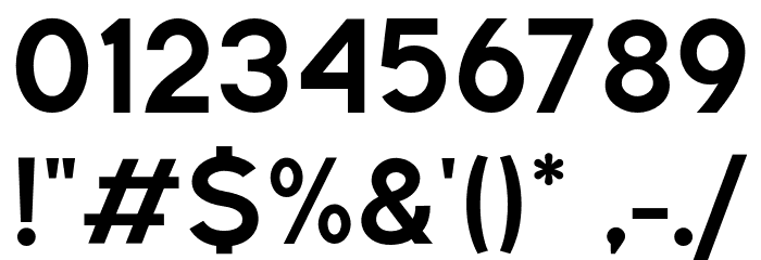 HundredLigattureRegular Font OTHER CHARS