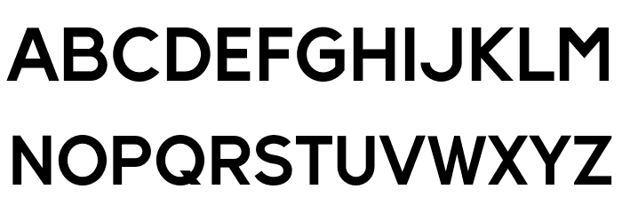 HundredLigattureRegular Font LOWERCASE