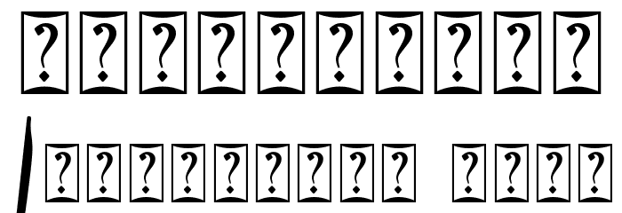 Hungaria DEMO Font OTHER CHARS