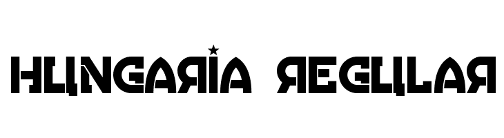 Hungaria Regular  免费字体下载