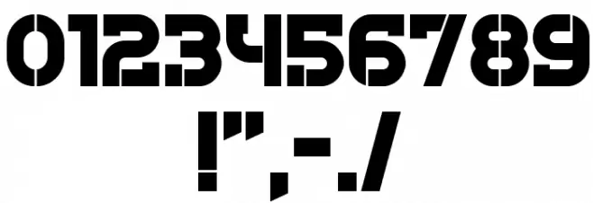 Hungaria Regular Font OTHER CHARS