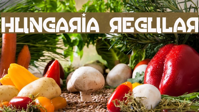 Hungaria Regular Font examples