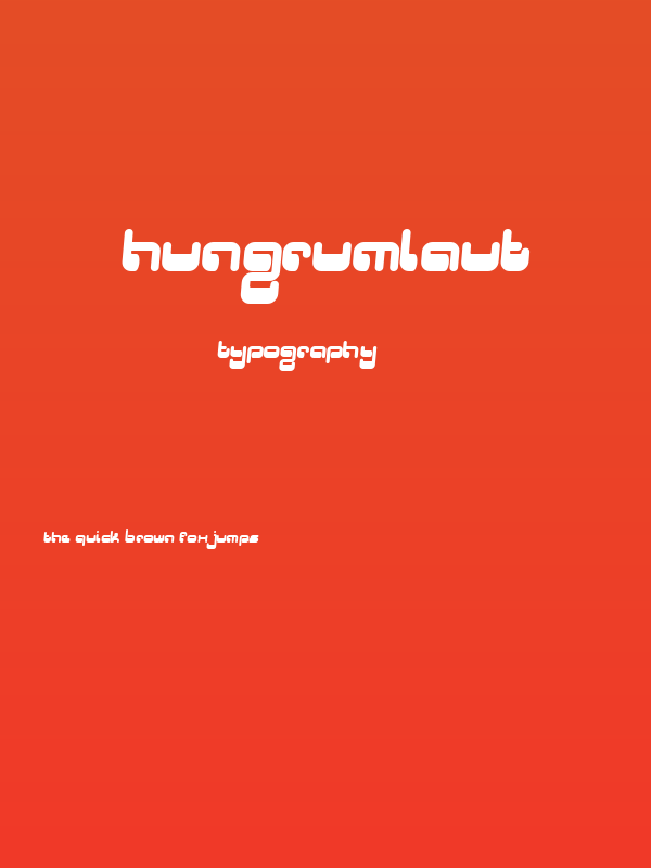 Hungrumlaut Poster
