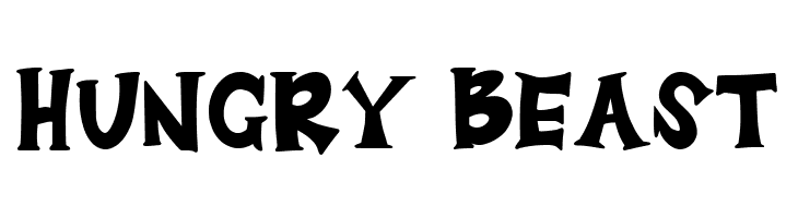 Hungry Beast  免费字体下载
