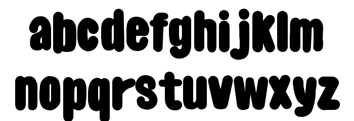 Hungry Charlie Bold Font LOWERCASE