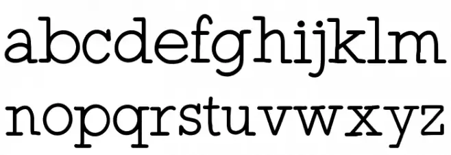 Hungry Charlie Serif Fonte MINÚSCULAS