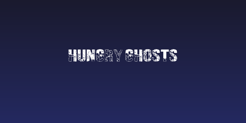 Hungry Ghosts Social Header
