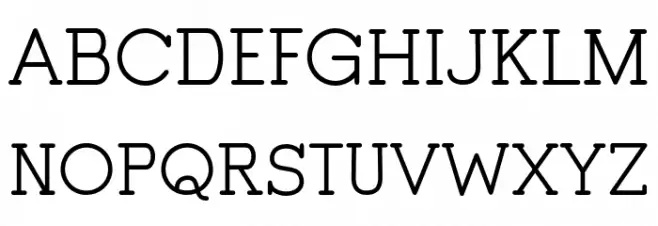 Hungry Stam Schriftart Groß