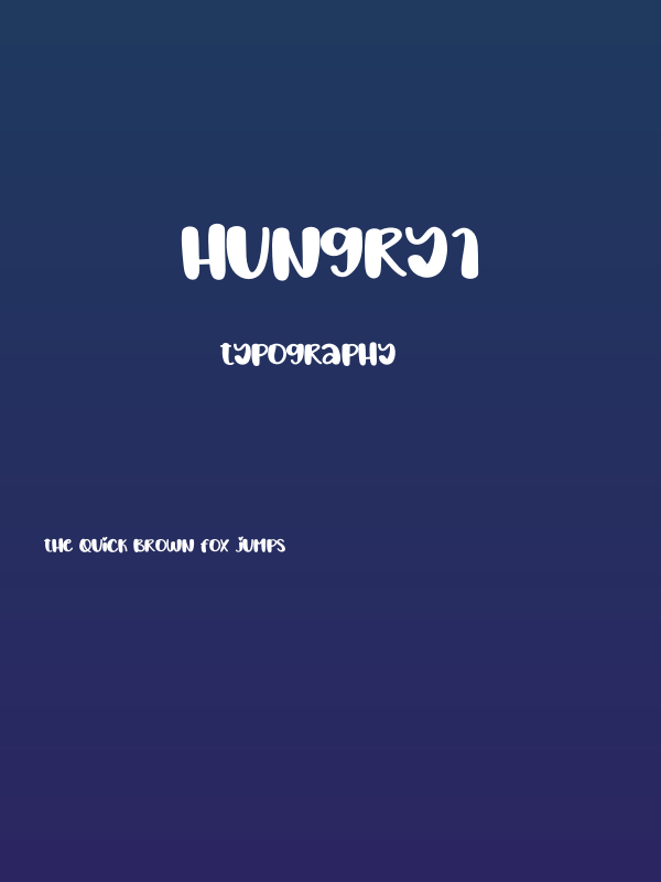 Hungry1 Poster