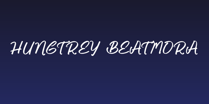 Hungtrey Beatmora Social Header