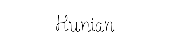 Hunian  Descarca Fonturi Gratis