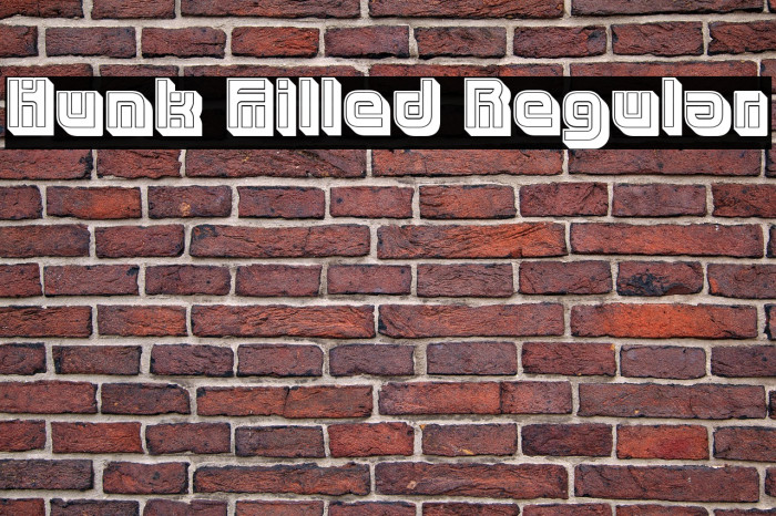 Hunk Filled Regular Example 2