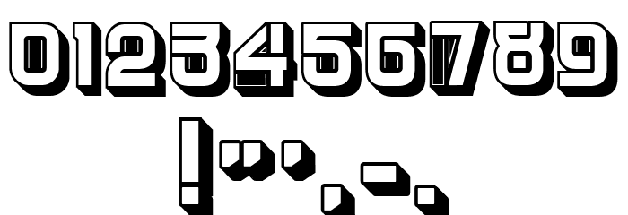 Hunk Regular Font OTHER CHARS