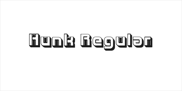 Hunk Regular Logo