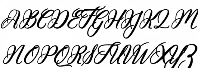 Hunkydory Schriftart Groß