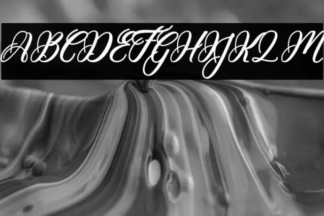 Hunkydory Font examples