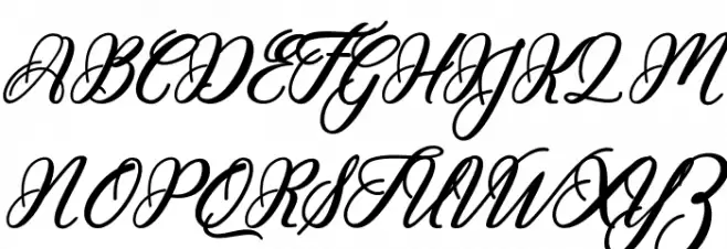 Hunkydory Schriftart Groß