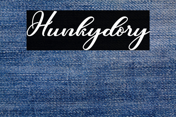 Hunkydory Example 2
