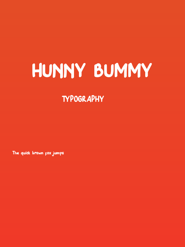 Hunny Bummy Poster