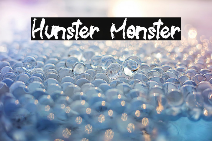Hunster Monster Example 2