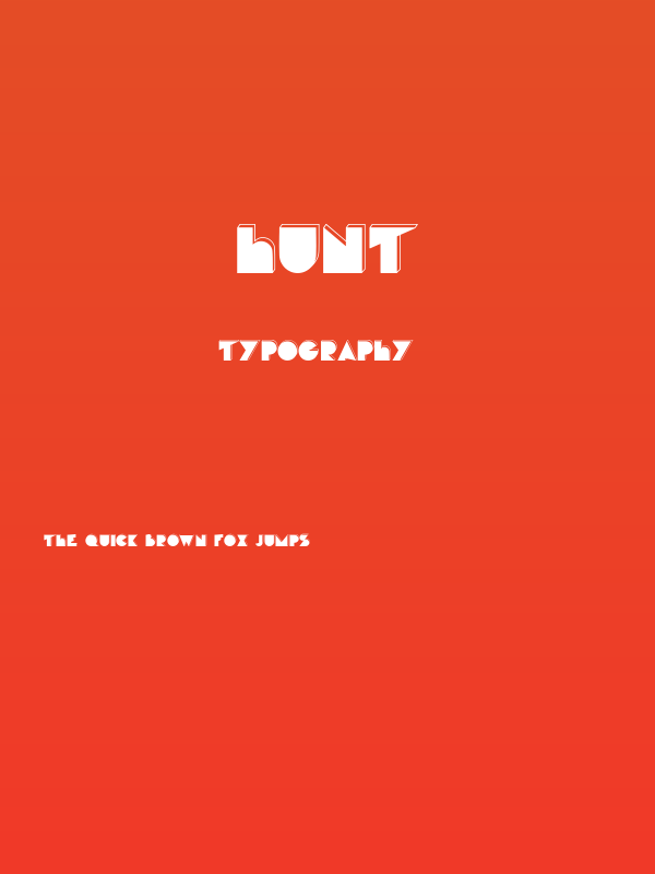 Hunt Poster