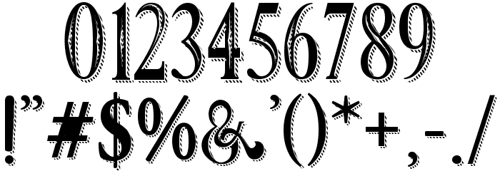 Hunter Heart Free Font Font OTHER CHARS