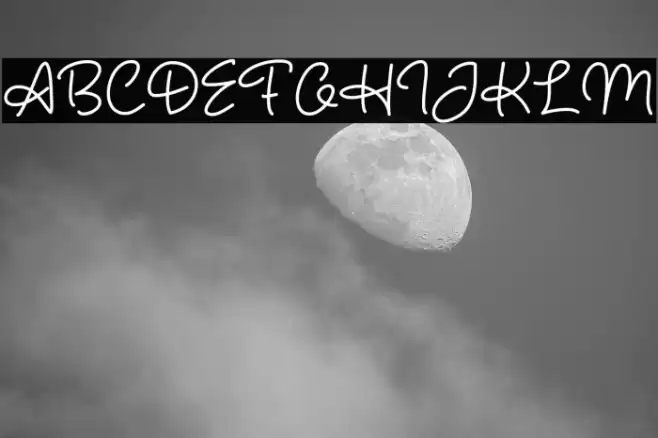 Hunter Script Font examples