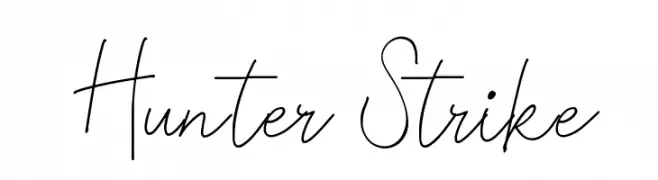 Hunter Strike  Frei Schriftart Herunterladen