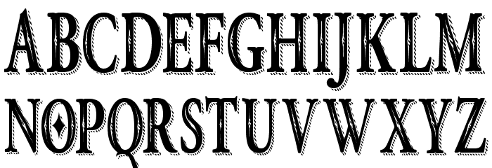 HunterHeartFreeFont Font LOWERCASE