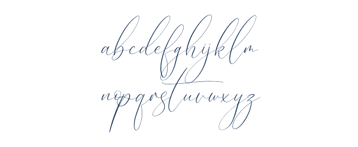 Hunterland Ontime Italic Lowercase