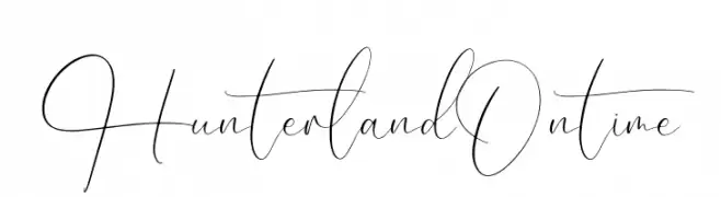 Hunterland Ontime  免费字体下载
